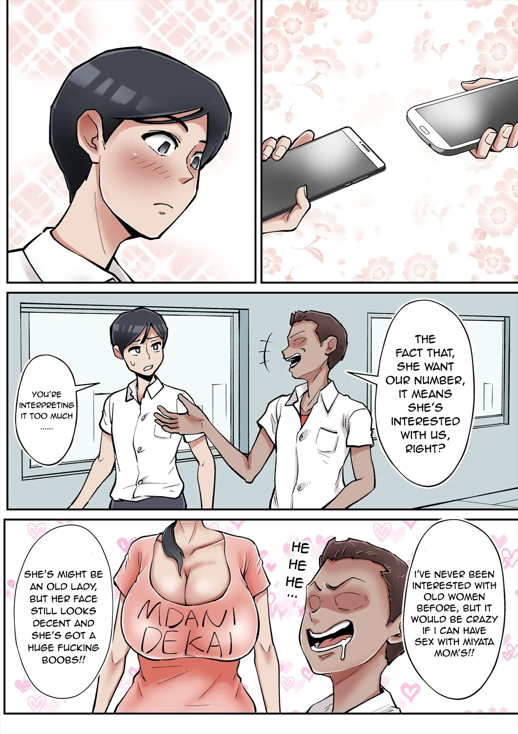 Hentai Manga Comic-I Want to Have Sex With Miyata Mother Too!!-Read-5